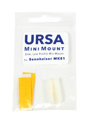 URSA MINIMOUNT SUPPORT MICRO pour Sennheiser MKE1, blanc