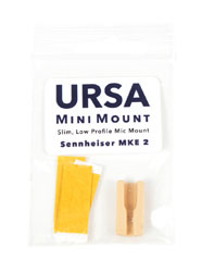 URSA MINIMOUNT SUPPORT MICRO pour Sennheiser MKE2, beige