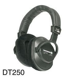 CANFORD DT250 CASQUE LIMITE EN NIVEAU 88dBA, stéréo, fiche NC7MXX