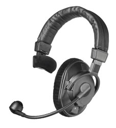 CANFORD DT280XJ CASQUE LIMITE EN NIVEAU 88dBA, câblé mono, XLR mâle 3pts et jacks 3pts/A-gauge