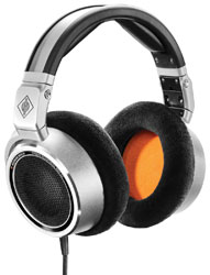 NEUMANN NDH 30 CASQUE ouvert, 120 ohms, neodyme, entrée unilatérale, argent/orange