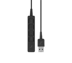 EPOS USB CC 1X5 CORDON pour micro-casque ADAPT SC1X5, contrôle intégré, USB