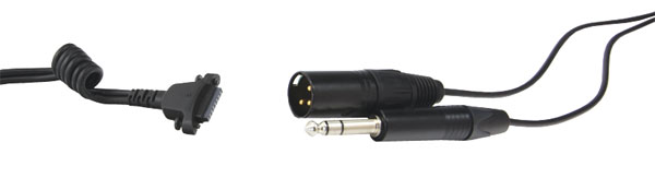 SENNHEISER 505782 CABLE-II-X3K1 cuivre pour HMD26-II,HME26-II-P48,HME27, XLR3M, jack stéréo 6.35mm,2m