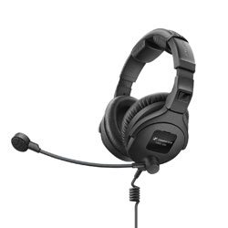 SENNHEISER HMD 300 X3K1 MICRO CASQUE binaural, 64 ohms, micro dynamique, avec cordon X3K1