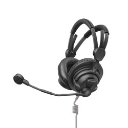 SENNHEISER HMD 27 MICRO CASQUE binaural, 64 ohms, micro dynamique, ss cordon