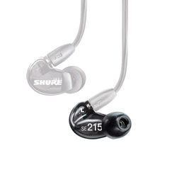 SHURE SE215-K-LEFT ECOUTEUR GAUCHE SE215, noir