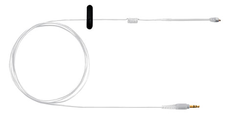 SHURE EAC-IFB CORDON pour une oreillette IFB, 116cm avec section spiralée, transparent