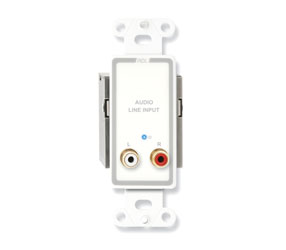 RDL D-TPS2A EMETTEUR AUDIO actif, entr.ligne RCA, entr./sort. Format-A RJ45, blanc