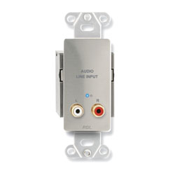 RDL DS-TPS2A EMETTEUR AUDIO actif, entr.ligne RCA, entr./sort. Format-A RJ45, inox