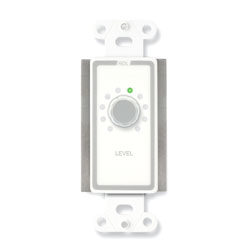 RDL D-RLC10 CONTROLE DEPORTE réglage volume sur potentiomètre optique, blanc