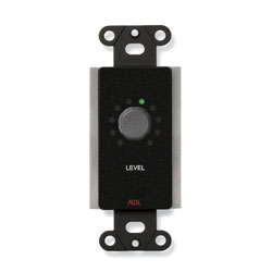 RDL DB-RLC10 CONTROLE DEPORTE réglage volume sur potentiomètre optique, noir