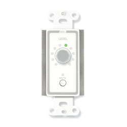 RDL D-RLC10M CONTROLE DEPORTE réglage volume sur potentiomètre optique, sourdine, blanc