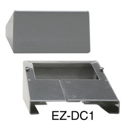 RDL EZ-DC1 CHASSIS DE TABLE pour série EZ Series, largeur 1/6 de rack