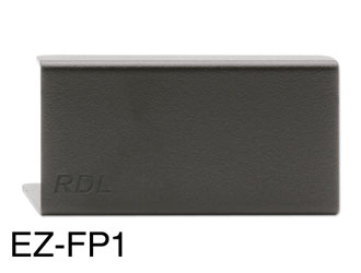RDL EZ-FP1 PLAQUE D'HABILLAGE pour châssis EZ-RA6 ou EZ-CC6, largeur 1/6" rack
