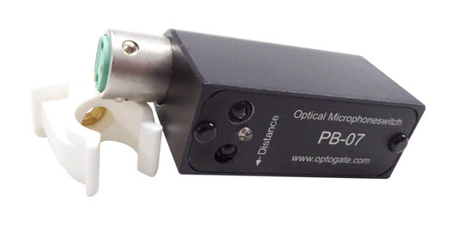 OPTOGATE PB-07 COMMUTATEUR AUTOMATIQUE INFRA ROUGE branch. / micro, filetage 4mm, avec pince micro