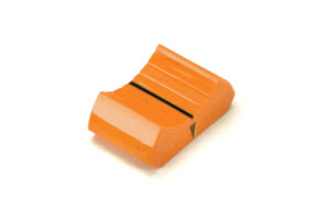 PENNY AND GILES PG16 BOUTON DE POTENTIOMETRE larg.16mm, pour bras 18, 6x1, 7mm, orange