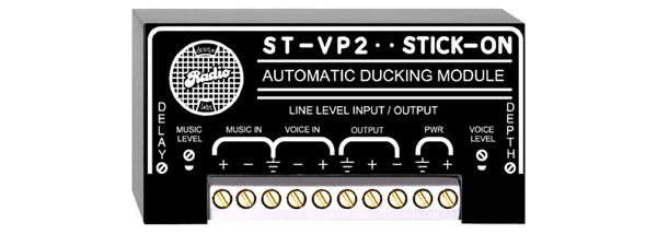 RDL ST-VP2 MODULE D'ANNONCE ducking automatique, profondeur réglable