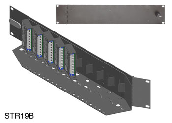 RDL STR-19B CHASSIS DE MONTAGE RACK pour 12 modules Stick-On