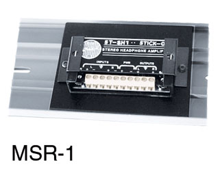 RDL MSR-1 RAIL ADAPTATEUR pour 1 module Stick-On