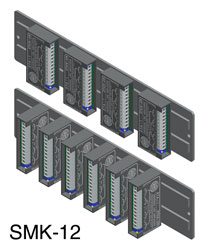 RDL SMK-12 PLATEAU DE MONTAGE pour 15 modules Stick-On