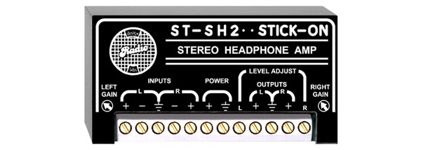 RDL ST-SH2 AMPLIFICATEUR DE CASQUE stéréo, entrée symétrique/asymétrique