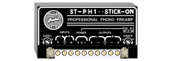 RDL ST-PH1 PREAMPLIFICATEUR PHONO stéréo/mono, sorties symétrique/asymétrique