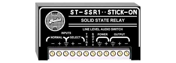 RDL ST-SSR1 SWITCH AUDIO 2x1, niveau ligne, symétrique