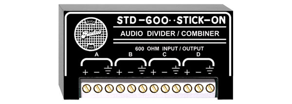 RDL STD-600 DIVISEUR/COMBINEUR passif, 600ohms