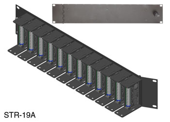 RDL STR-19A CHASSIS DE MONTAGE RACK pour 12x modules Stick-On