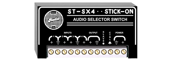 RDL ST-SX4 SWITCH AUDIO 4X1, asymétrique