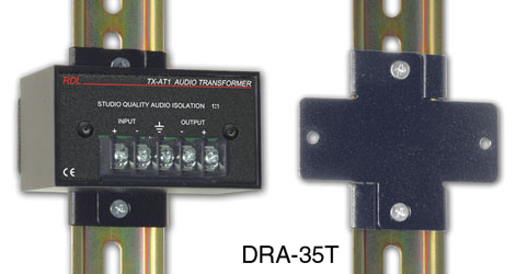 RDL DRA-35T DIN ADAPTATEUR RAIL pour un module série TX
