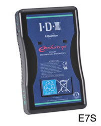 IDX E-7S BATTERIE LI-ION monture V, 14.8V 4.6Ah, rechargeable