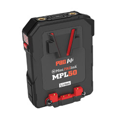 PAG 8141 MPL50V MINI PAGlink BATTERIE monture en V, LI-Ion, 14.8V, 3.5Ah, rechargeable