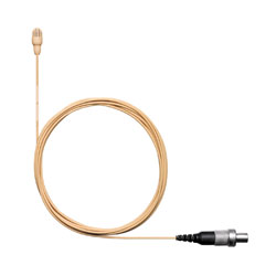 SHURE TWINPLEX TL45 MICRO subminiature, omni, basse sensibilité, LEMO, beige