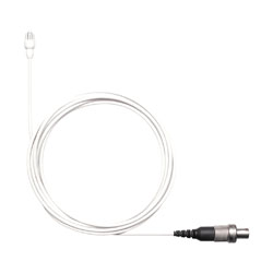 SHURE TWINPLEX TL46 MICRO subminiature, omni, haute sensibilité, LEMO, blanc