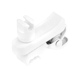 DPA SCM0030-W FIXATION MICRO une pince, pour micro-cravate 6060, 8 positions, blanc