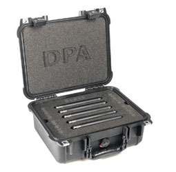 DPA 5015A KIT MICRO Surround, 5x 4015A, avec malette Peli