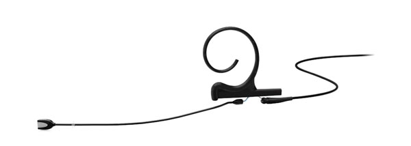 DPA 4166 CORE SLIM MICRO tour d'oreille, omni, perchette 90mm, noir, MicroDot