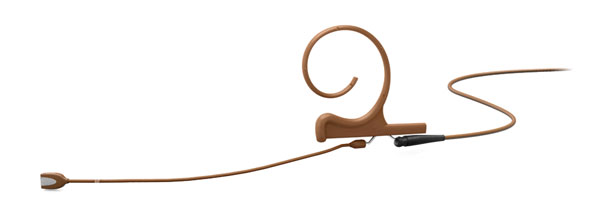 DPA 4188 CORE SLIM MICRO tour d'oreille, directionnel, perchette 100mm, marron, MicroDot