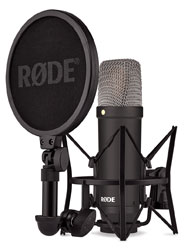 RODE NT1-A MICRO condensateur cardioïde, capsule 1", suspension interne, paire appariée