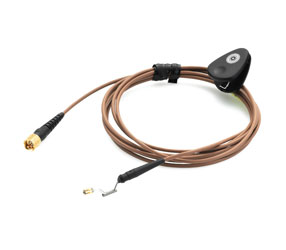 DPA CH16C00 CORDON MICROPHONE pour tour d'oreille MicroDot, marron