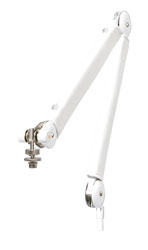 RODE PSA1+ BRAS MICRO REGLABLE pince étau, rotation 360°, blanc