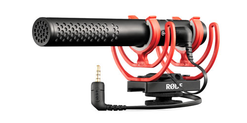 RODE VIDEOMIC NTG MICRO condensateur, supercardioïde, sur camera, lyre Rycote