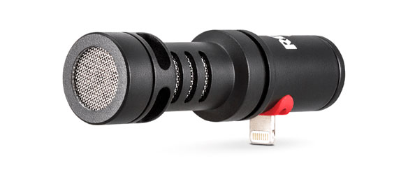 RODE VIDEOMIC ME-L MICROPHONE condensateur, cardioïde, pour iPhone, iPad, fiche Lighting