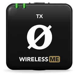 RODE WIRELESS ME TX EMETTEUR compact, à clipser, 2.4GHz, noir