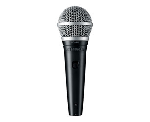 SHURE PGA48-XLR MICRO A MAIN dynamique, cordon XLR-XLR