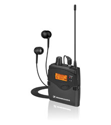 SENNHEISER EK 2000 IEM RECEPTEUR MONITEUR IN EAR install.en rack, 2 canaux, 606-678MHz, canal 38