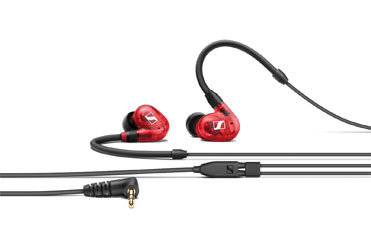 SENNHEISER IE 100 PRO ECOUTEURS In-ear, 115dB SPL, 20Hz - 18kHz, rouge