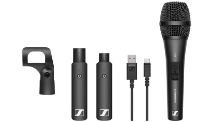 SENNHEISER XSW-D VOCAL SET SYSTEME MICRO SANS FIL numérique, micro à main XS1, XLR TX/RX, 2.4GHz