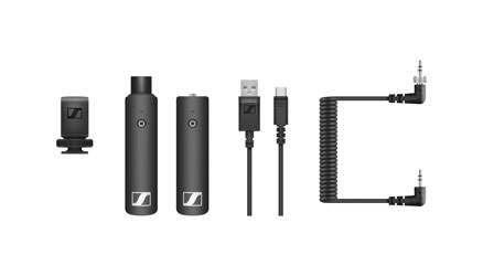 SENNHEISER XSW-D PORTABLE INTERVIEW SET SYSTEME MICRO SANS FIL num, XLR TX, jack 3.5mm RX, 2.4GHz